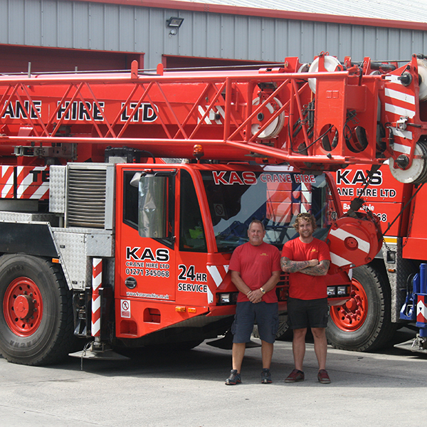 80 tonne crane driver andrew and brian company directors